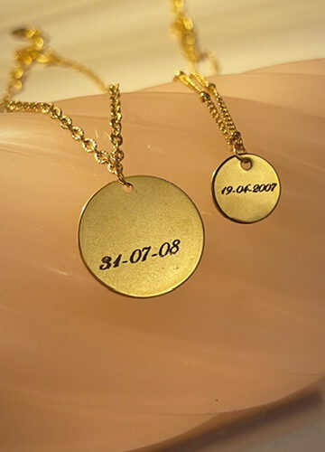 Datum Ketting - Gepersonaliseerd