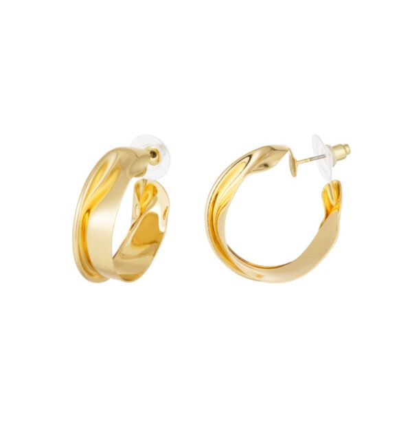 Big Hoops Oorbellen goud