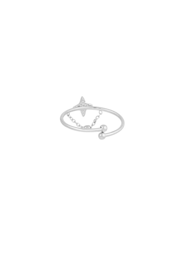 Star Ring zilver - Afbeelding 2