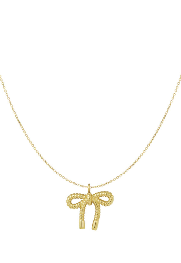 Big Bow Ketting goud