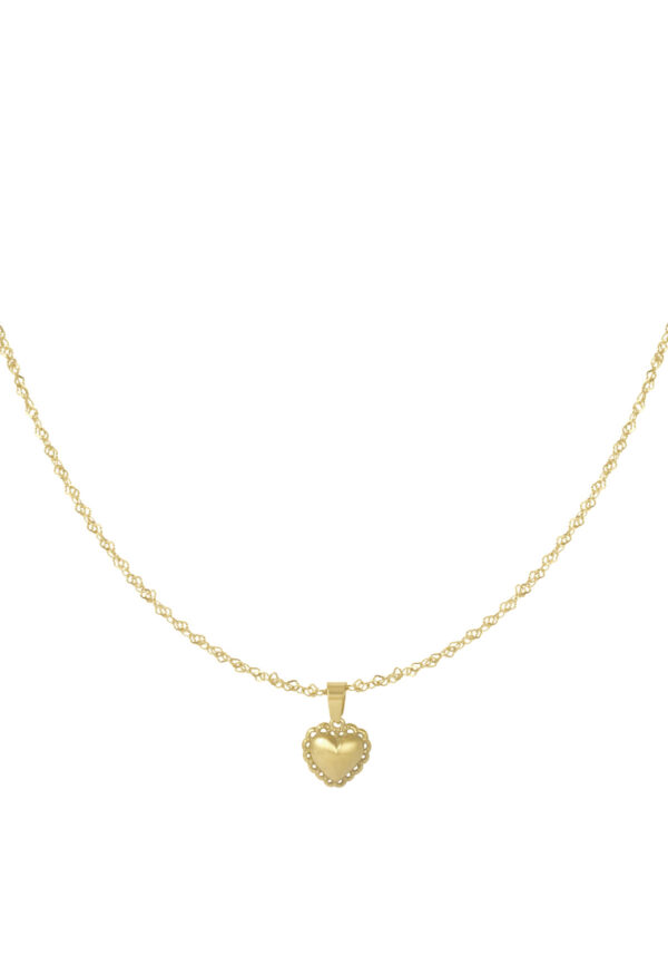 Love Hart Ketting goud