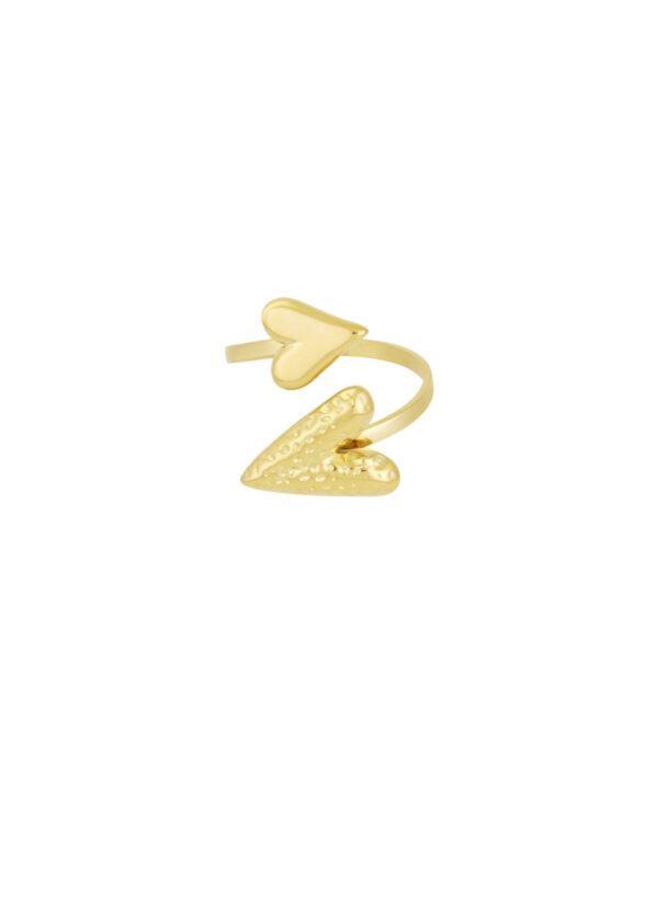 Heart Affection Ring goud