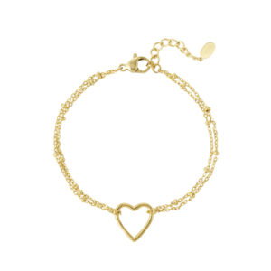 Heart Hue Armband goud