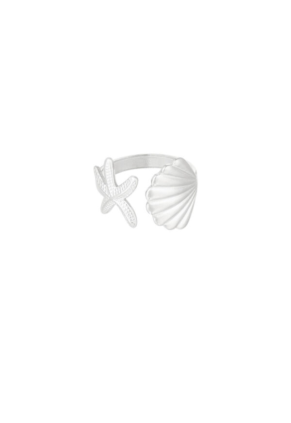 Sea Shell Ring zilver