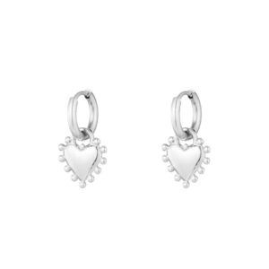 Radiant Romance Oorbellen zilver