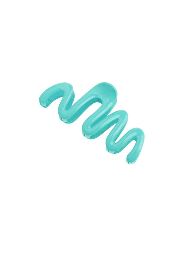 Zigzag Haarclip blauw