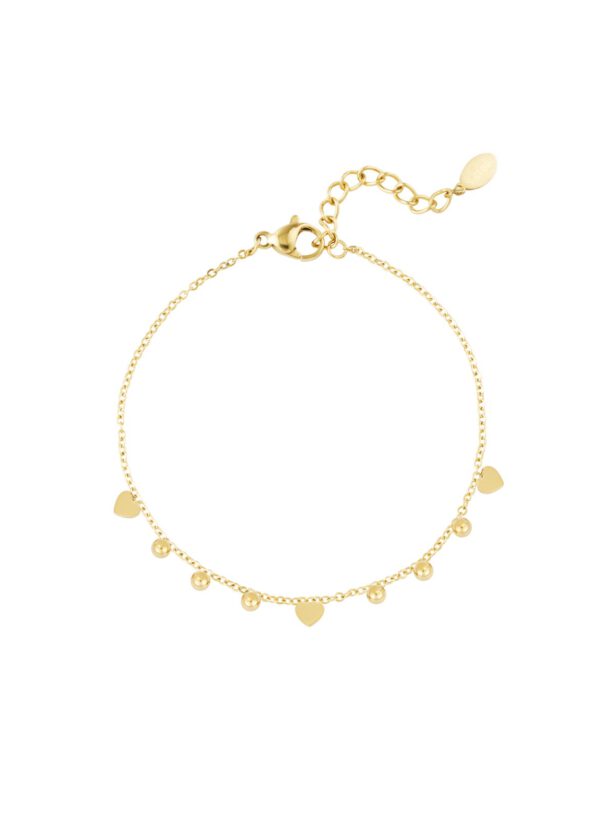 Twinkle of Love Armband goud