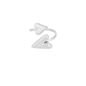 Heart Affection Ring zilver
