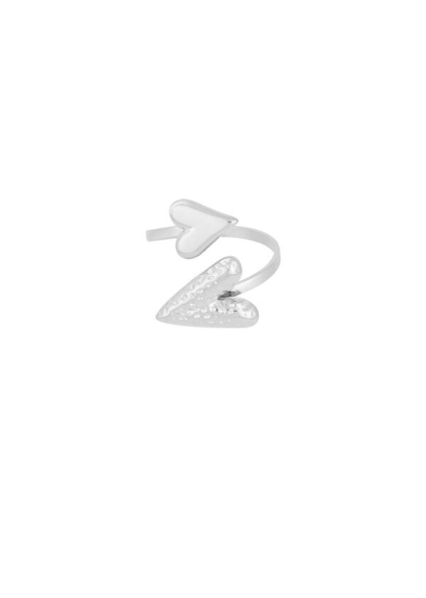 Heart Affection Ring zilver