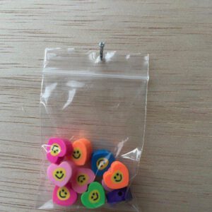 Polymeer Smiley Hartjes