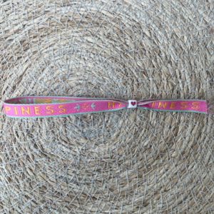 Happiness Lint Armbandje