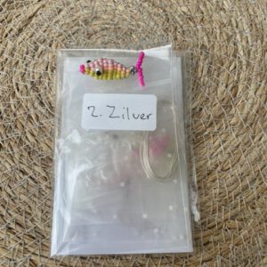 Visbedel Set 2 zilver