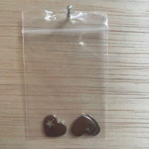 Hart met Ster Bedel zilver