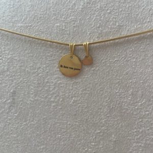 Ik hou van jouw Ketting Goud