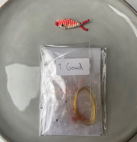 Visbedel Set 1 goud
