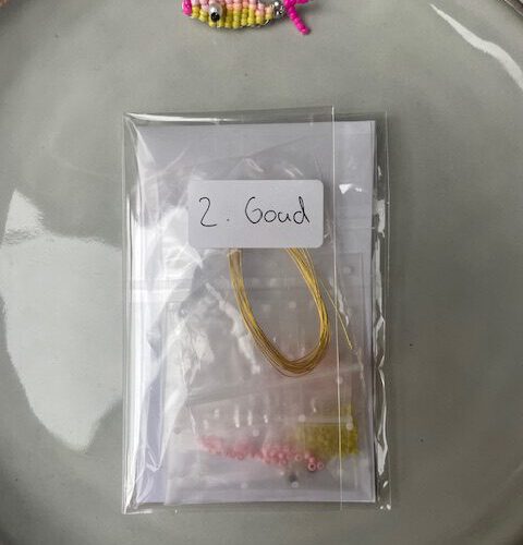 Visbedel Set 2 goud