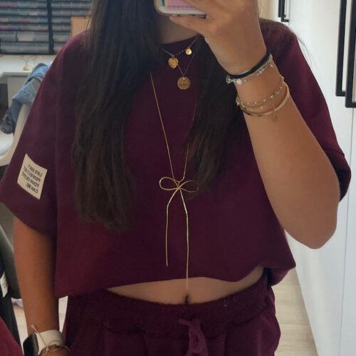 Comfy T-shirt Bordeaux