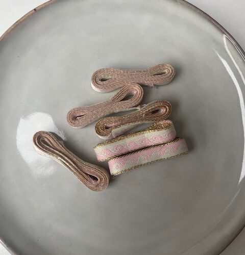 Wave Lint Groen/Roze