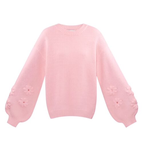 Flower Knit roze
