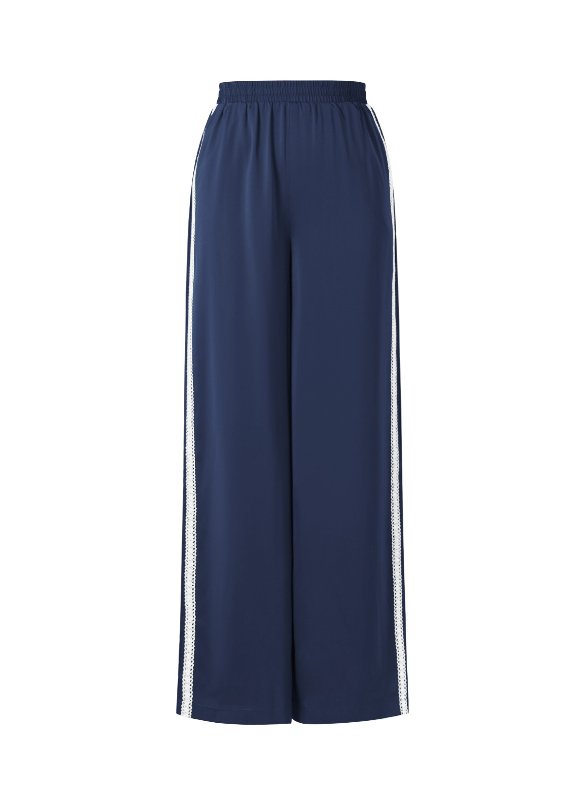 Satin Lace Pants navy TALL - Afbeelding 2