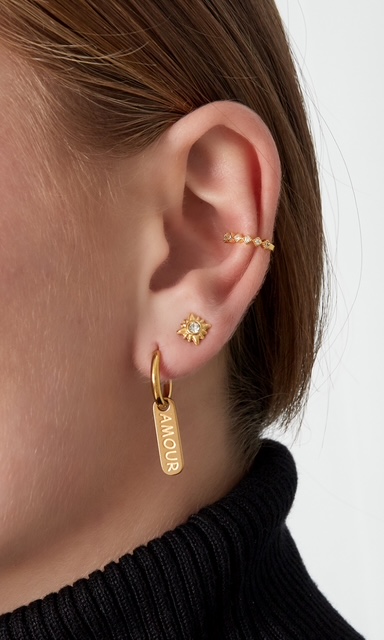 Sparkle Earcuff zilver - Afbeelding 2