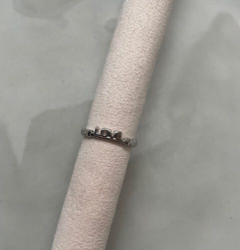 Love Ring zilver