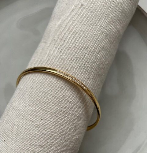 Sparkle Bangle goud