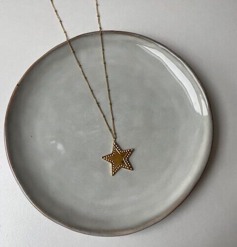 Ster Lange Ketting goud