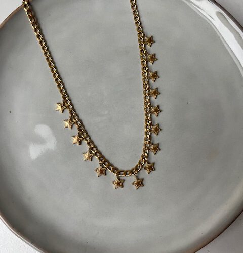 Little Stars Ketting goud