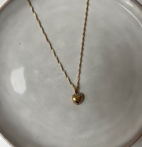 Love Hart Ketting goud
