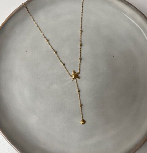 Beach Long Ketting goud