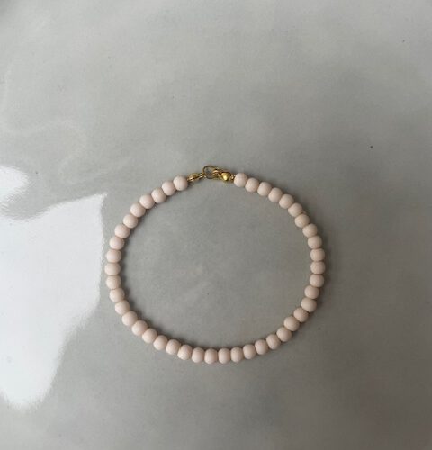 Candy Bubble Armband beige/goud