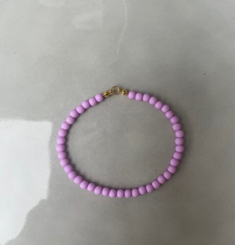 Candy Bubble Armband lila/goud