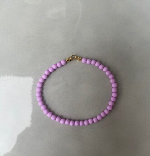 Candy Bubble Armband lila/goud
