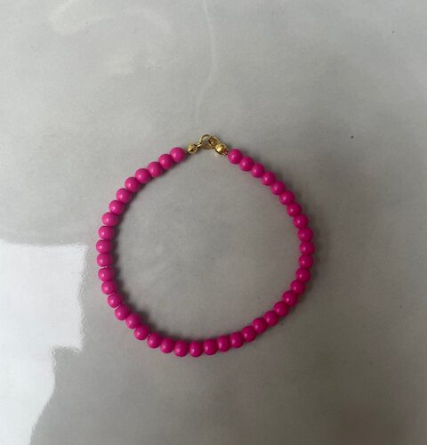 Candy Bubble Armband fel roze/goud