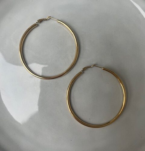 Big Hoops goud