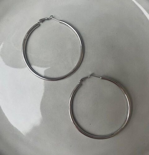 Big Hoops zilver