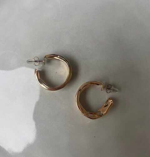 Big Hoops Oorbellen goud