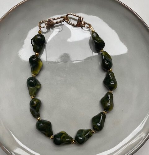 Stones Telefoon Koord dark green