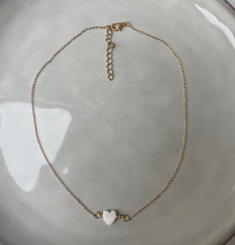 Shell Heart Ketting