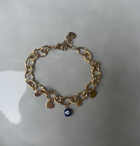 Bedelarmband Goud (1)