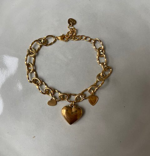 Bedelarmband Goud (4)