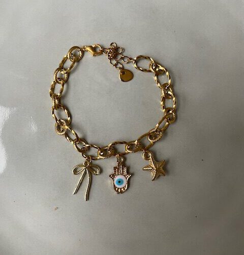 Bedelarmband Goud (5)
