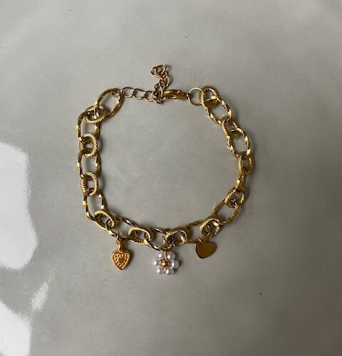 Bedelarmband Goud (6)