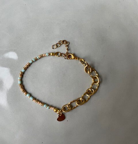 Classy Armband Hart Turquoise