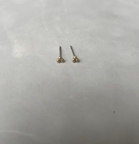 3 Balls Knopjes goud