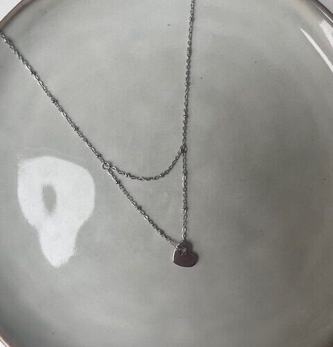 Triangle Ketting zilver