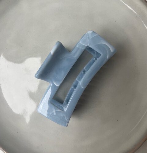 Blauwe Haarclip