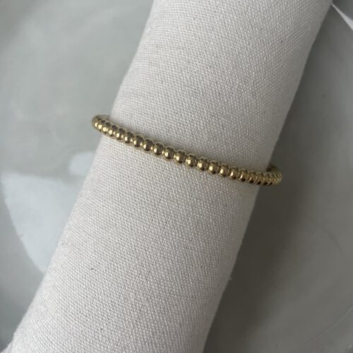 Balls Click Bangle goud