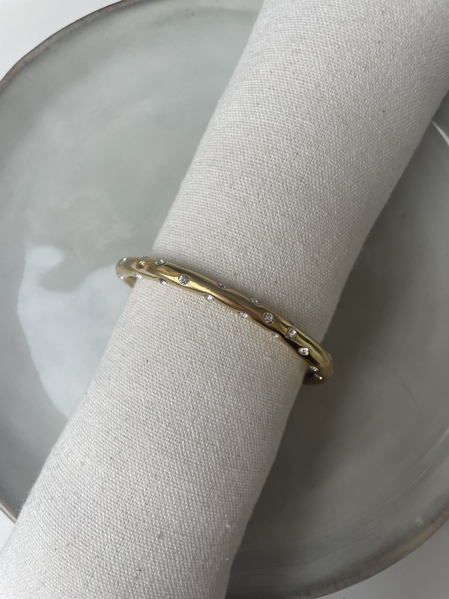 Sparkle Bangle goud